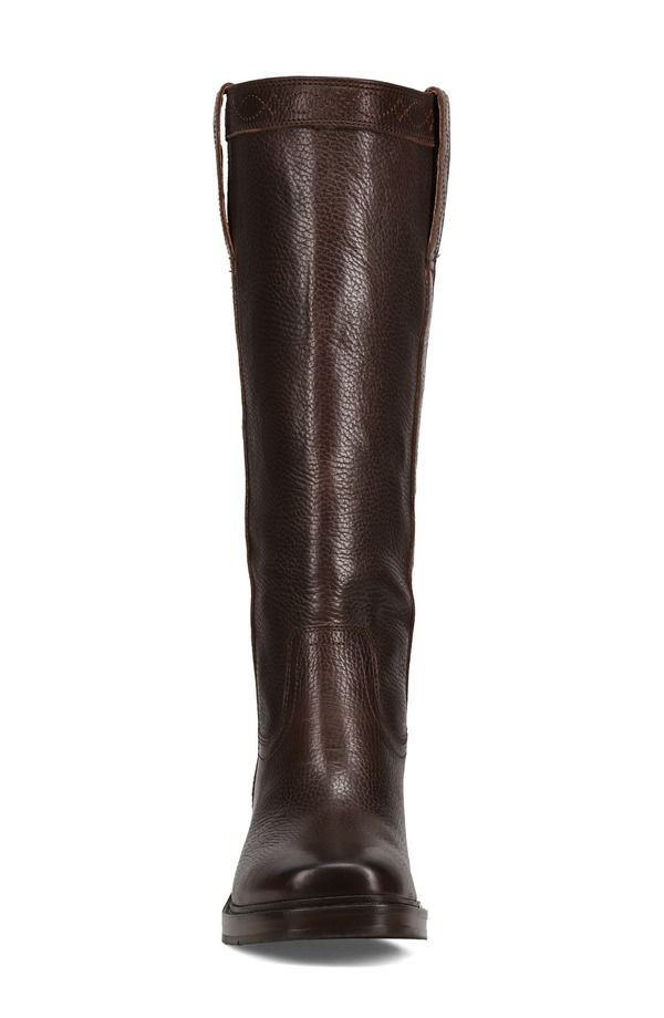 フライ レディース シューズ ブーツ・レインブーツ ヒール Frye Kate Block Heel Boot Dark Brown ブラウン