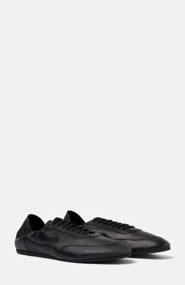 スカロッソ メンズ シューズ スニーカー SCAROSSO Leggera Sneakers Black Calf ブラック
