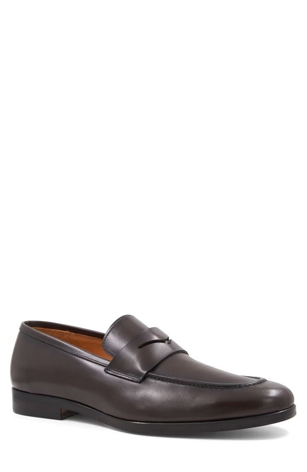 ブルーノマグリ メンズ シューズ ローファー Bruno Magli Flex Apron Toe Penny Loafer Brown ブラウン 83,490円