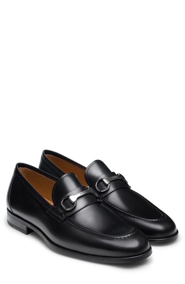 マグナーニ メンズ シューズ ローファー Magnanni Magico Bit Loafer Black ブラック