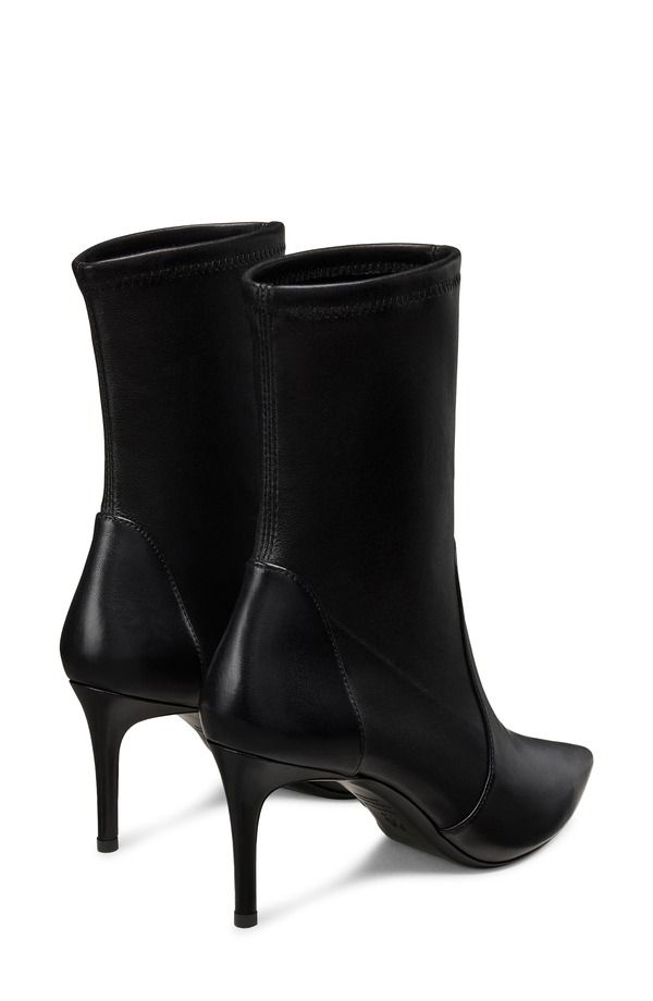 スチュアート ワイツマン レディース シューズ ブーツ・レインブーツ Stuart Weitzman Stuart Pointed Toe Bootie Black Black ブラック