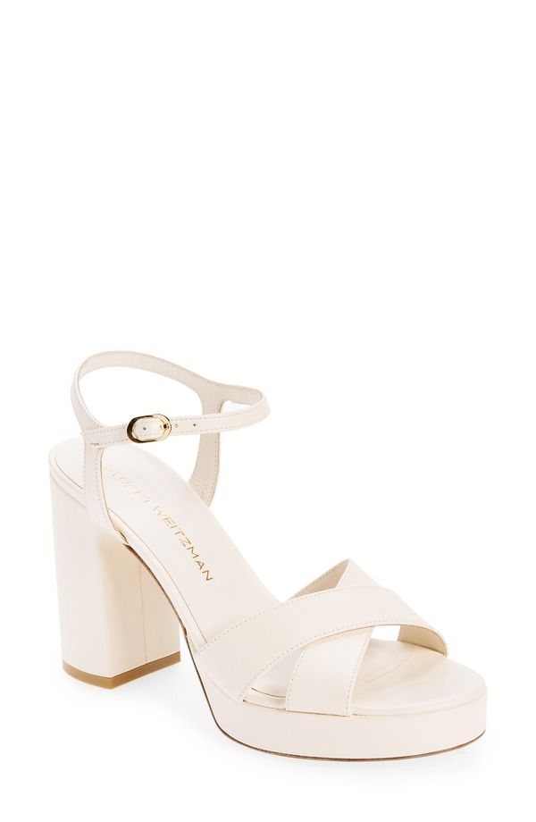 スチュアート ワイツマン レディース シューズ ヒール プラットフォーム サンダル Stuart Weitzman Dayna Platform Sandal Seashell