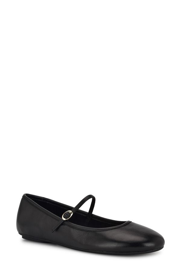 ナインウェスト レディース シューズ パンプス Nine West Classik Mary Jane Flat Black ブラック
