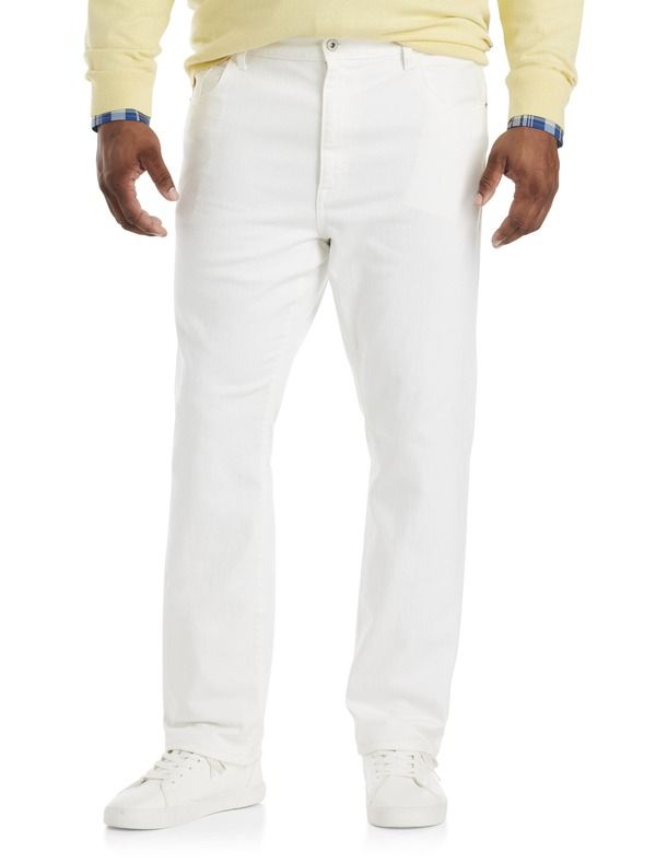 ナウティカ メンズ ボトムス デニムパンツ トール ジーンズ Nautica Big Tall Glacier Bay StraightFit Denim Jeans White ホワイト