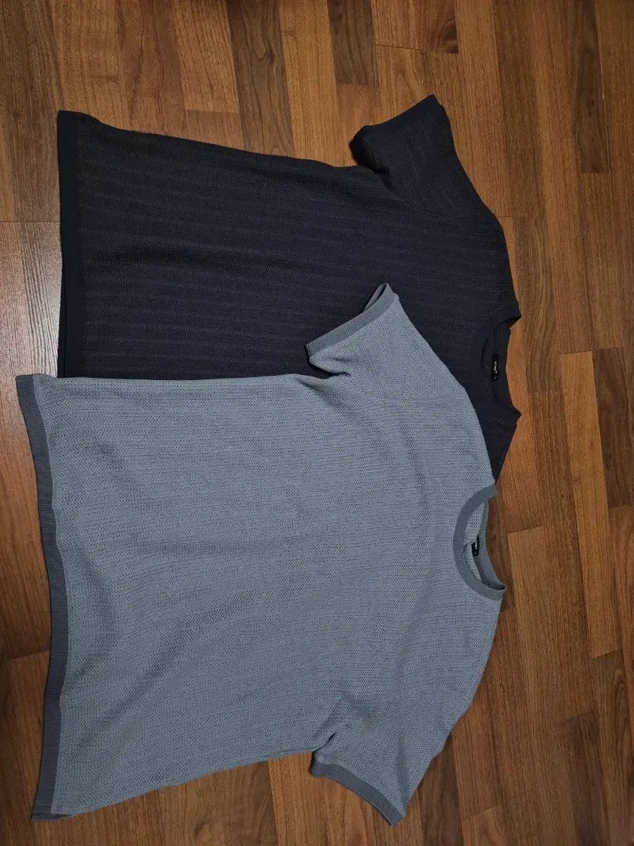 アレグリ 24ss 半袖ニット XL ネイビー スカイブルー 2枚 まとめ