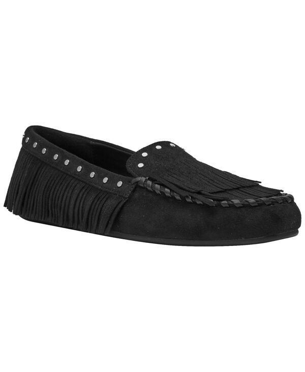 【送料無料】 ワイルド ペアー レディース スリッポン・ローファー シューズ Womens Bruuna SlipOn Moccasin Loafers Black Micro