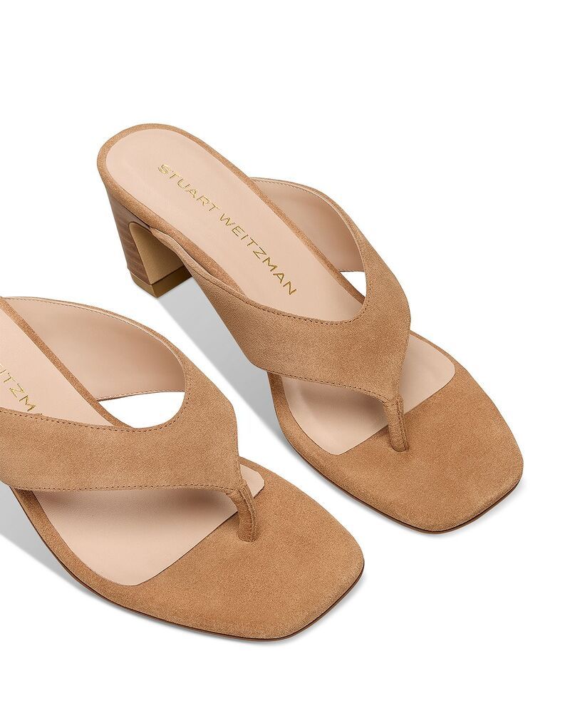 スチュアート ワイツマン レディース シューズ サンダル Stuart Weitzman Womenstassi 50 Thong Sandals New Camel キャメル