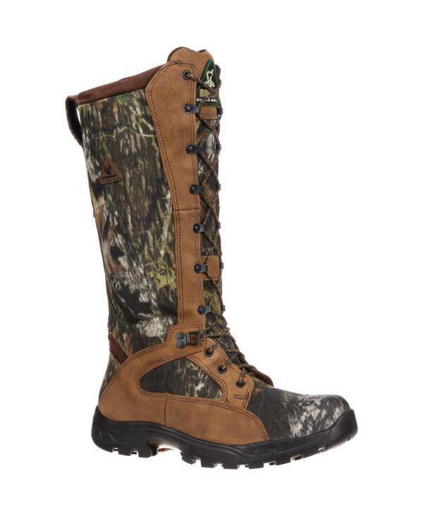 【送料無料】 ロッキー メンズ ブーツ・レインブーツ シューズ Mens ProLight Hunting Waterproof Snake Boot Unisex sized Mossy oak break up