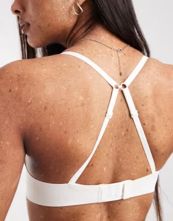 コットンオン レディース アンダーウェア ブラジャー Cotton basic ultimate comfort bra WHITE ホワイト コットンオン レディース アンダーウェア ブラジャー Cotton basic ultimate comfort bra WHITE ホワイト