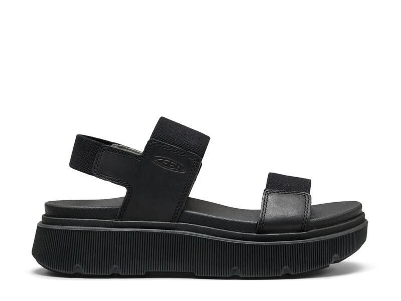 キーン レディース シューズ サンダル KeenElle Mila Wedge Sandal Womens Black ブラック