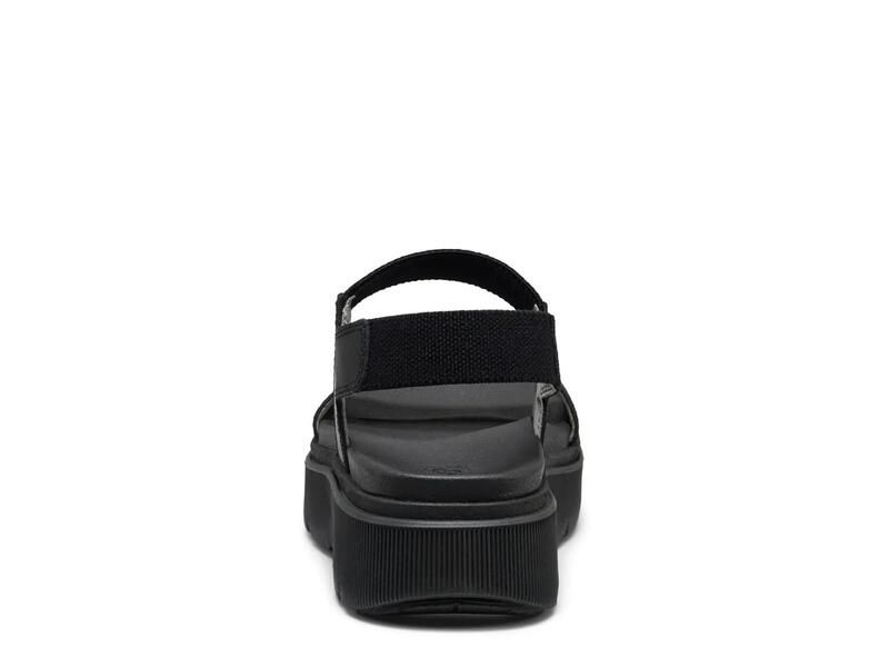 キーン レディース シューズ サンダル KeenElle Mila Wedge Sandal Womens Black ブラック