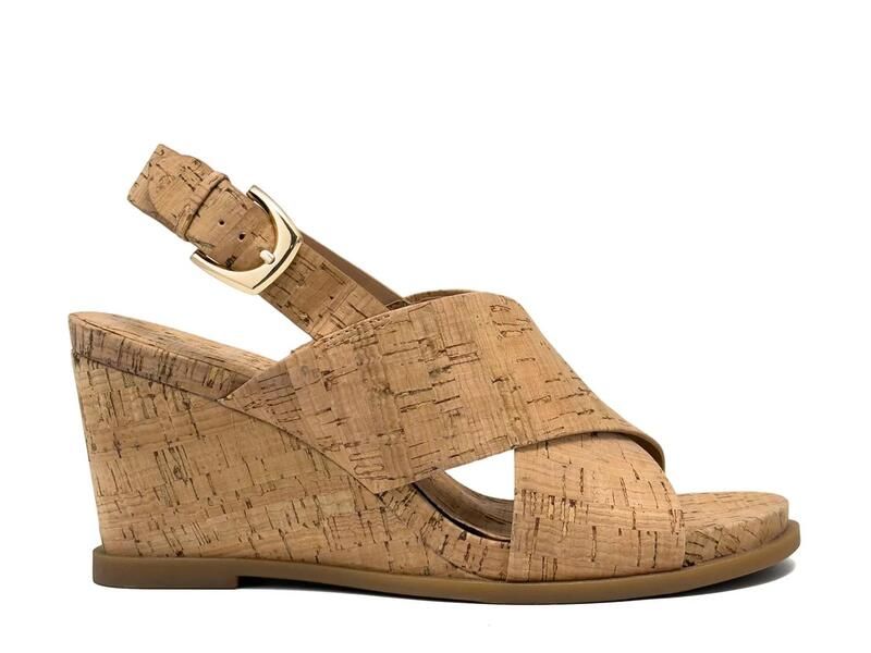 エアロソールズ レディース シューズ サンダル AerosolesDayonara Wedge Sandal Tan Cork タン