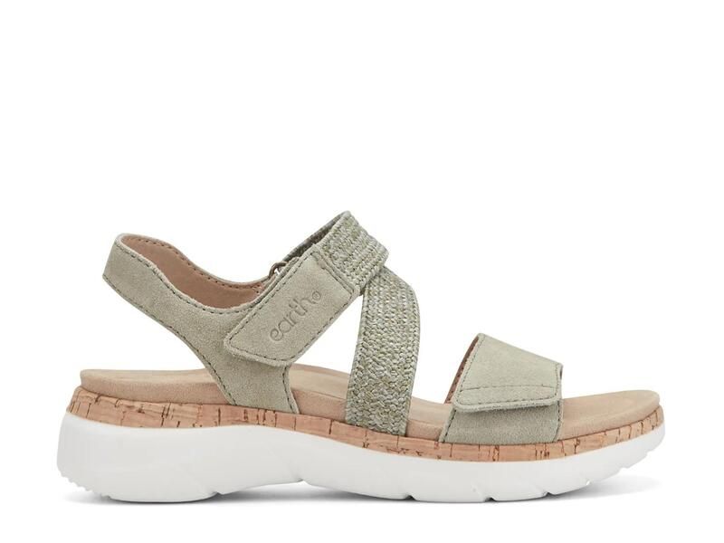 アース レディース シューズ サンダル EarthReston Sandalight Green グリーン
