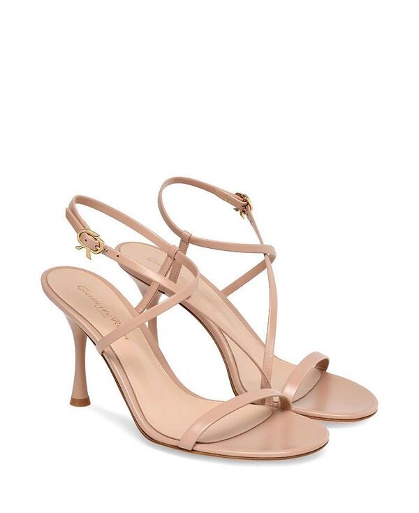 ジャンヴィト ロッシ レディース シューズ サンダル Gianvito Rossi Womens Ascent Sandals Pink Leather ピンク