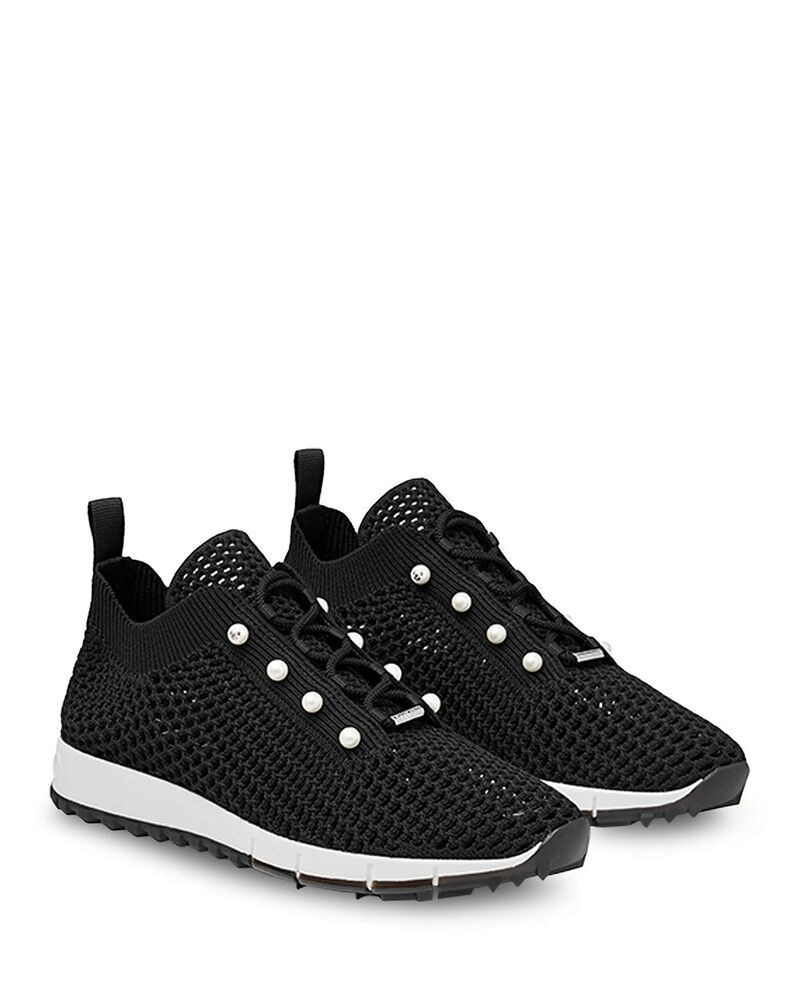 ジミーチュー レディース シューズ スニーカー Jimmy Choo Womens Velesneakers Black ブラック