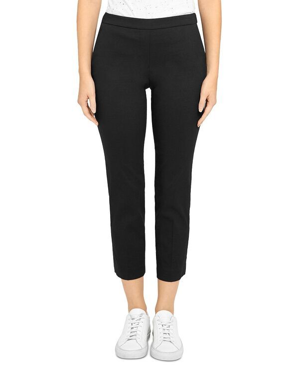 セオリー レディース ボトムス カジュアルパンツ リネン Theory Treeca Good Linen PullOn Pants Black ブラック