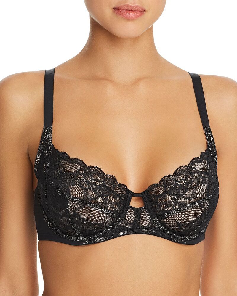 ナトリ レディース アンダーウェア ブラジャー Natori Statement Full Figure Underwire Bra BlackCafe ブラック
