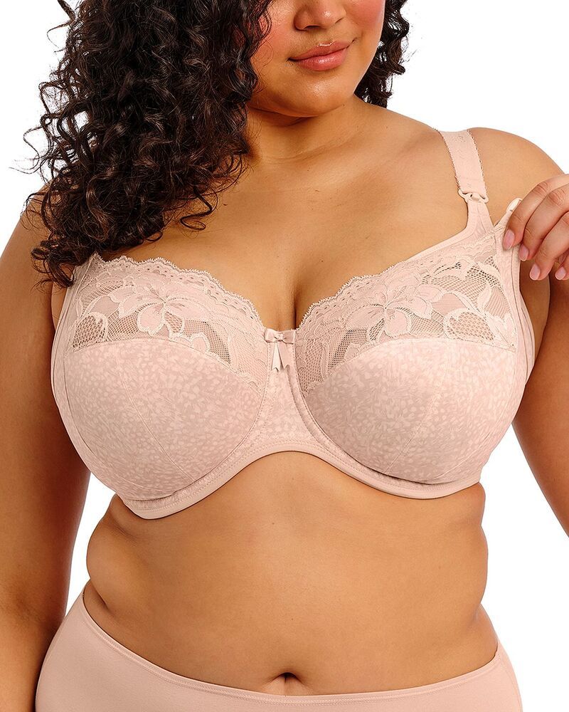 エロミ レディース アンダーウェア ブラジャー Elomi Molly Underwire Nursing Bra Cameo Rose