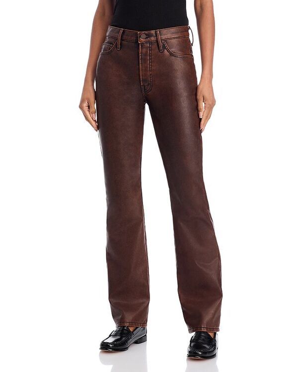 マザー レディース ボトムス デニムパンツ ジーンズ MOTHER The Insider Sneak High Rise Jeans in Just A Scratch Just A Scratch