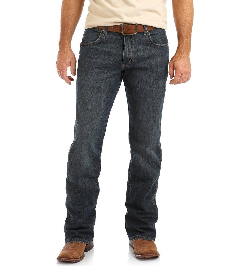 ラングラー メンズ ボトムス デニムパンツ リラックスフィット ブーツカット ブーツ ジーンズ WranglerR RetroR Falls City Relaxed Fit Bootcut Jeans Falls City