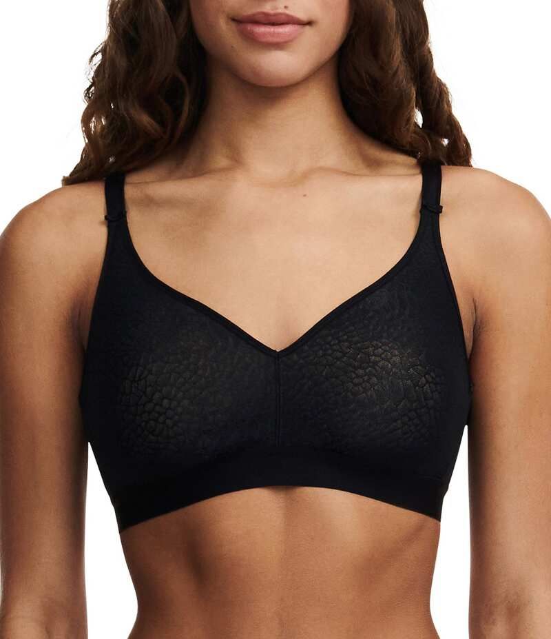 シャントル レディース アンダーウェア ブラジャー Chantelle C Magnifique Full Bust Wirefree Bra Black ブラック