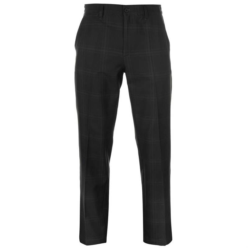スラセンジャー メンズ ボトムス カジュアルパンツ プリント パンツ Slazenger Print Golf Trousers Mens Charcoal チャコール
