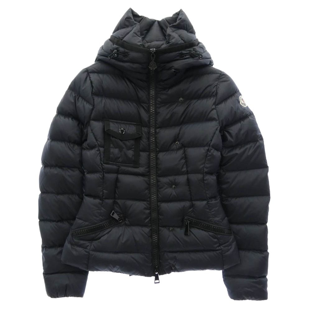MONCLER モンクレール A20934539005 53689 CHEVERNY シュヴェルニー フーディー ダウンジャケット ネイビー系【中古】