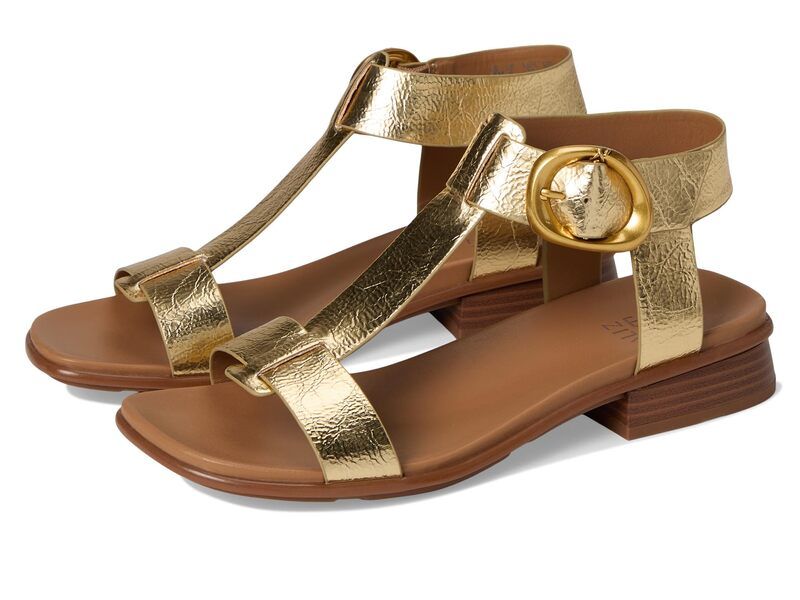 ナチュライザー レディース シューズ ブーツ・レインブーツ Naturalizer Brandy Dark Gold Faux ゴールド