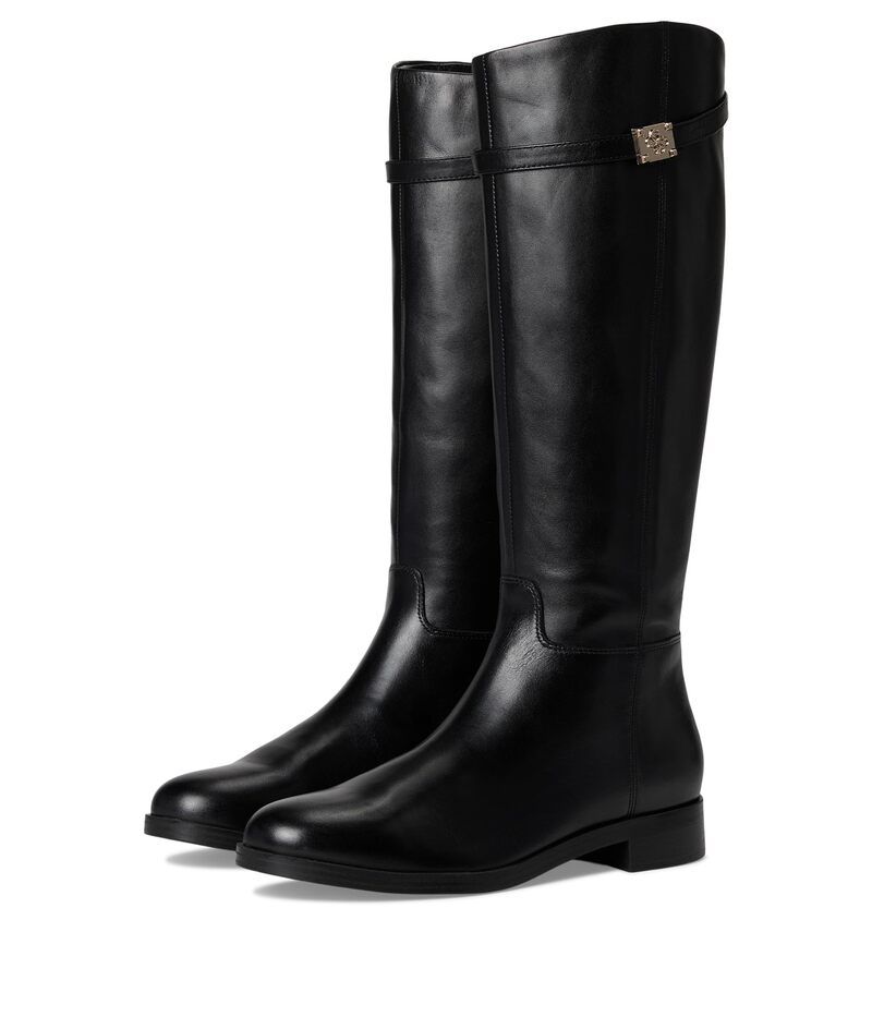 ゲス レディース シューズ ブーツ・レインブーツ GUESS Zoro Black Leather ブラック