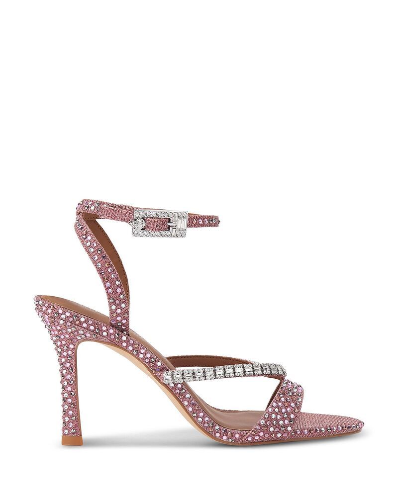 カートジェイガーロンドン レディース シューズ サンダル KURT GEIGER LONDON Womens Crystal 90 Strappy Sandals Pink ピンク