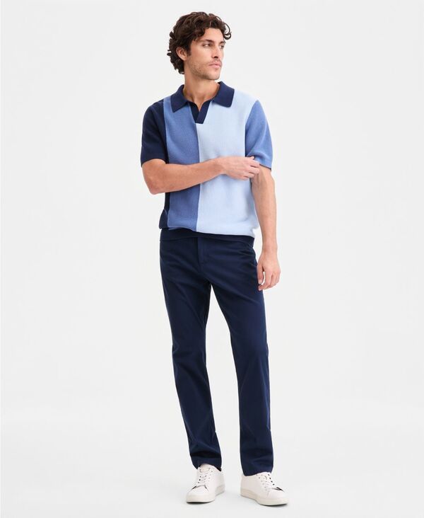 アルファニ メンズ ボトムス カジュアルパンツ コットン Alfani Mens CottonBlend 5Pocket RegularFit Pants Macys Exclusive Neo Navy ネイビー