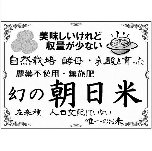 自然栽培 朝日米 20kg 玄米 R7年産 在来種 - メルカリ