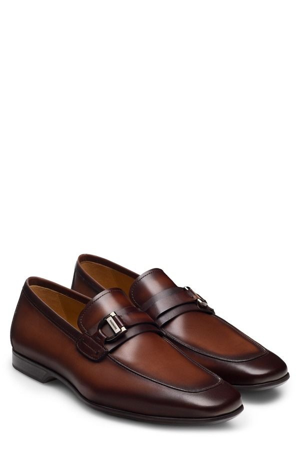 マグナーニ メンズ シューズ ローファー Magnanni Raso II Loafer Midbrown