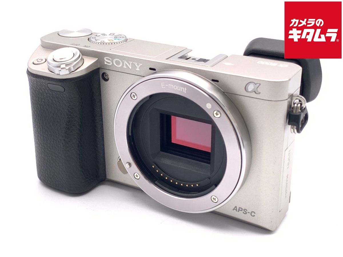 【中古】 【並品】 ソニー α6000 ボディ シルバー [ILCE-6000 S]