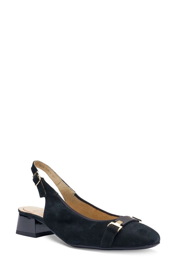 アラ レディース シューズ ヒール ara Gliselle Slingback Pump Black ブラック