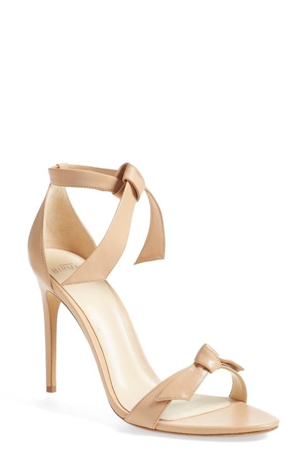 アレクサンドラバードマン レディース シューズ サンダル アンクル Alexandre Birman Claritankle Tie Sandal Nude Soft Leather