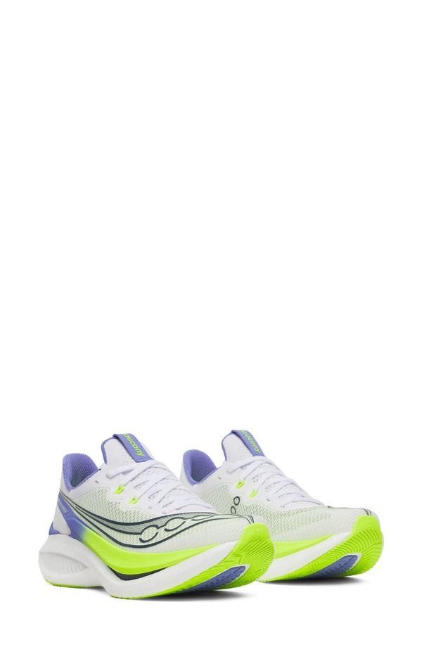 サッカニー レディース シューズ スニーカー Saucony Endorphin Pro 5 Racing Shoe White Iolite ホワイト
