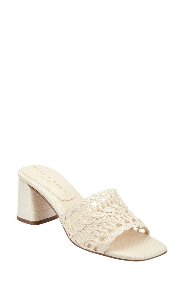 マーク・フィッシャー レディース シューズ ヒール サンダル Marc Fisher LTD Follie Sandal Ivory アイボリー