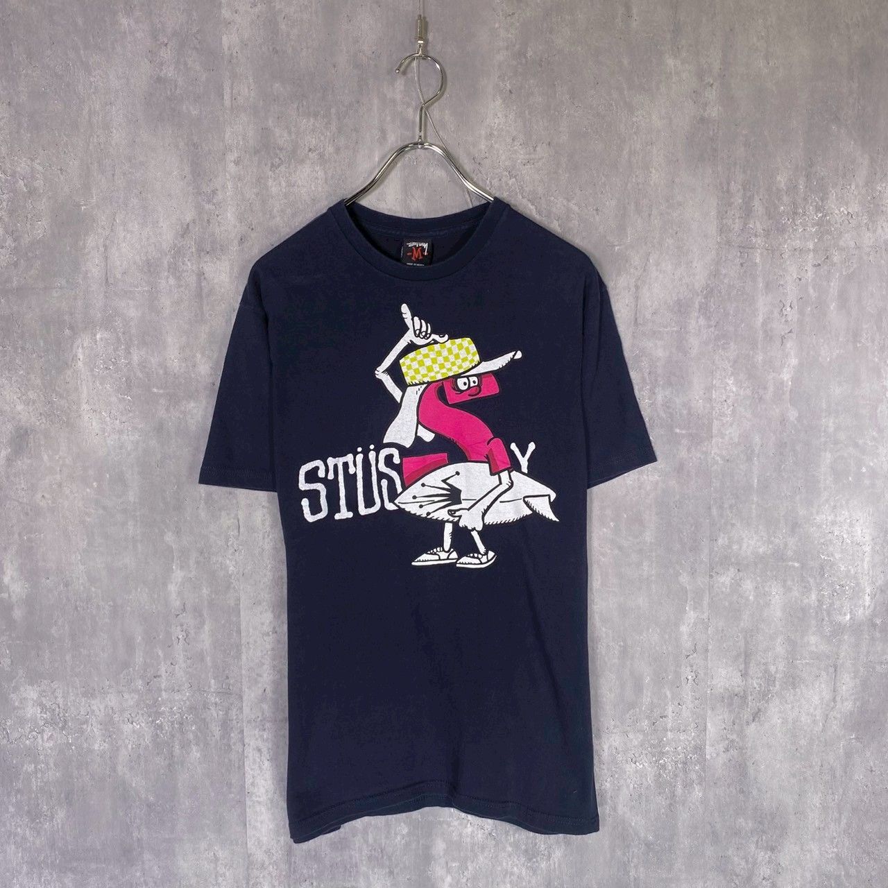 『STUSSY』ステューシー (M) SキャラクタープリントTシャツ カットソー