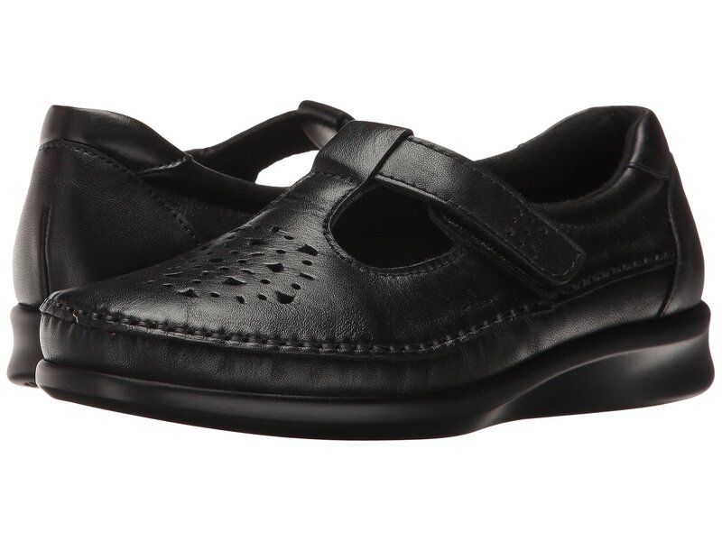 サス レディース シューズ スリッポン・ローファー SAS Loafers Black Smooth ブラック