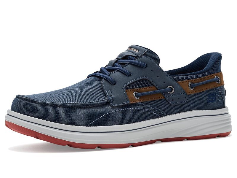 スケッチャーズ メンズ シューズ スニーカー SKECHERS Troutt Davey Navy ネイビー