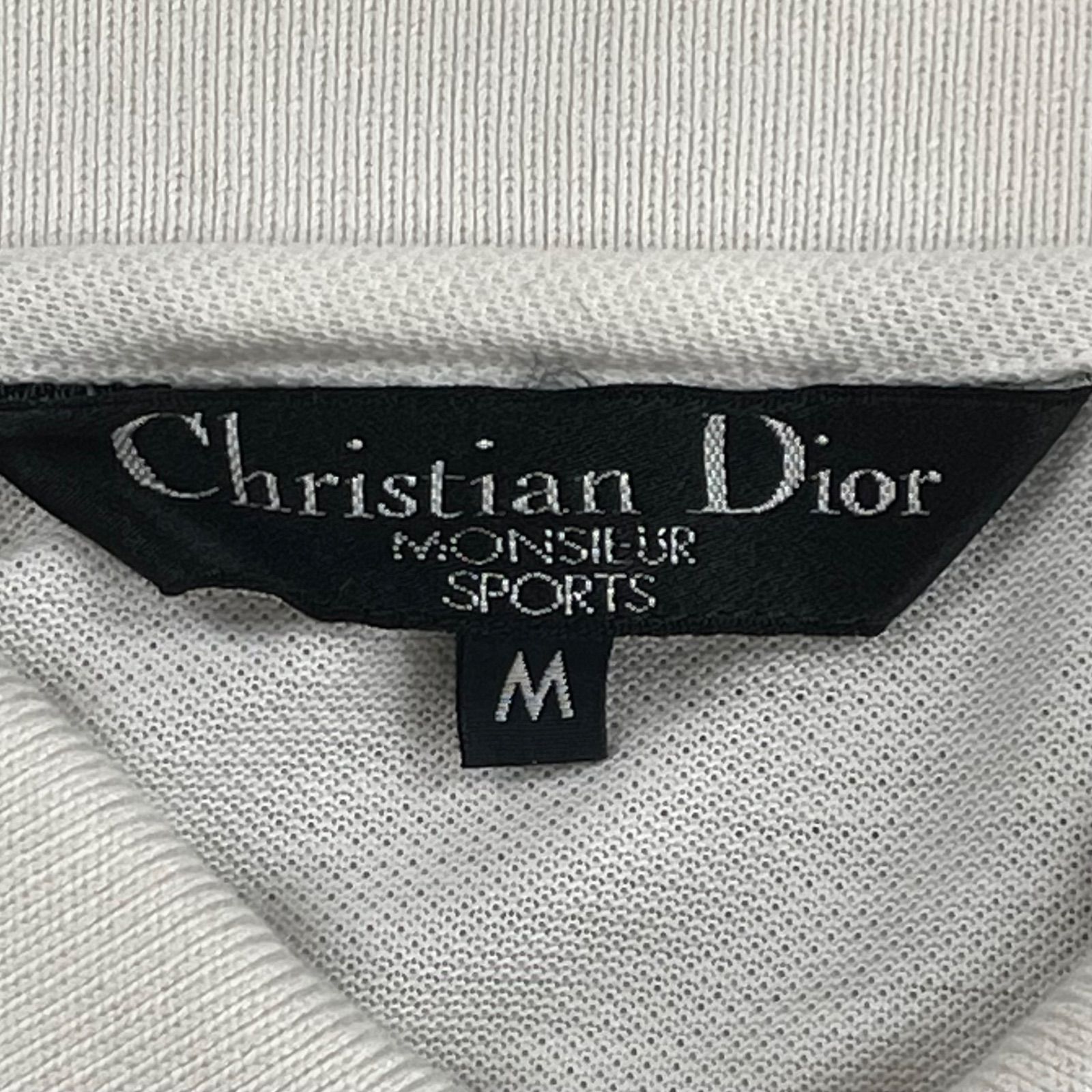 Vintage Christian Dior クリスチャンディオール 半袖 ポロシャツ 鹿子