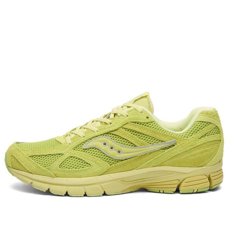 【送料無料】 サッカニー メンズ スニーカー シューズ Saucony x 3Sixteen Guide 7 Sneaker Lime