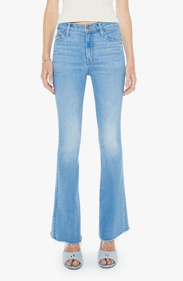 マザー レディース ボトムス デニムパンツ ジーンズ MOTHER Fray Hem Flare Jeansatisfyour Cravings