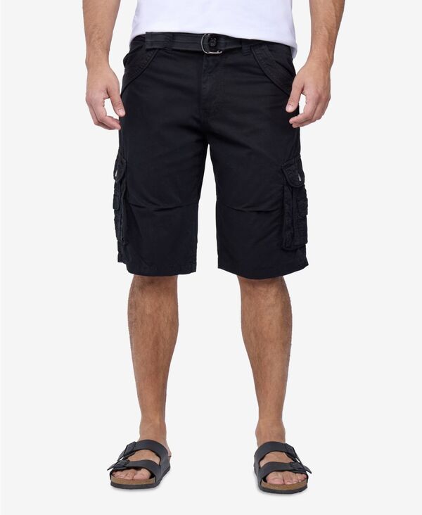 エックスレイ メンズ ボトムス ハーフパンツ・ショーツ ひざ丈 ショートパンツ XRAY Mens Cargo Shorts Camo Solid Colors 125 Inseam Knee Length Classic Fit Multi Pocket B