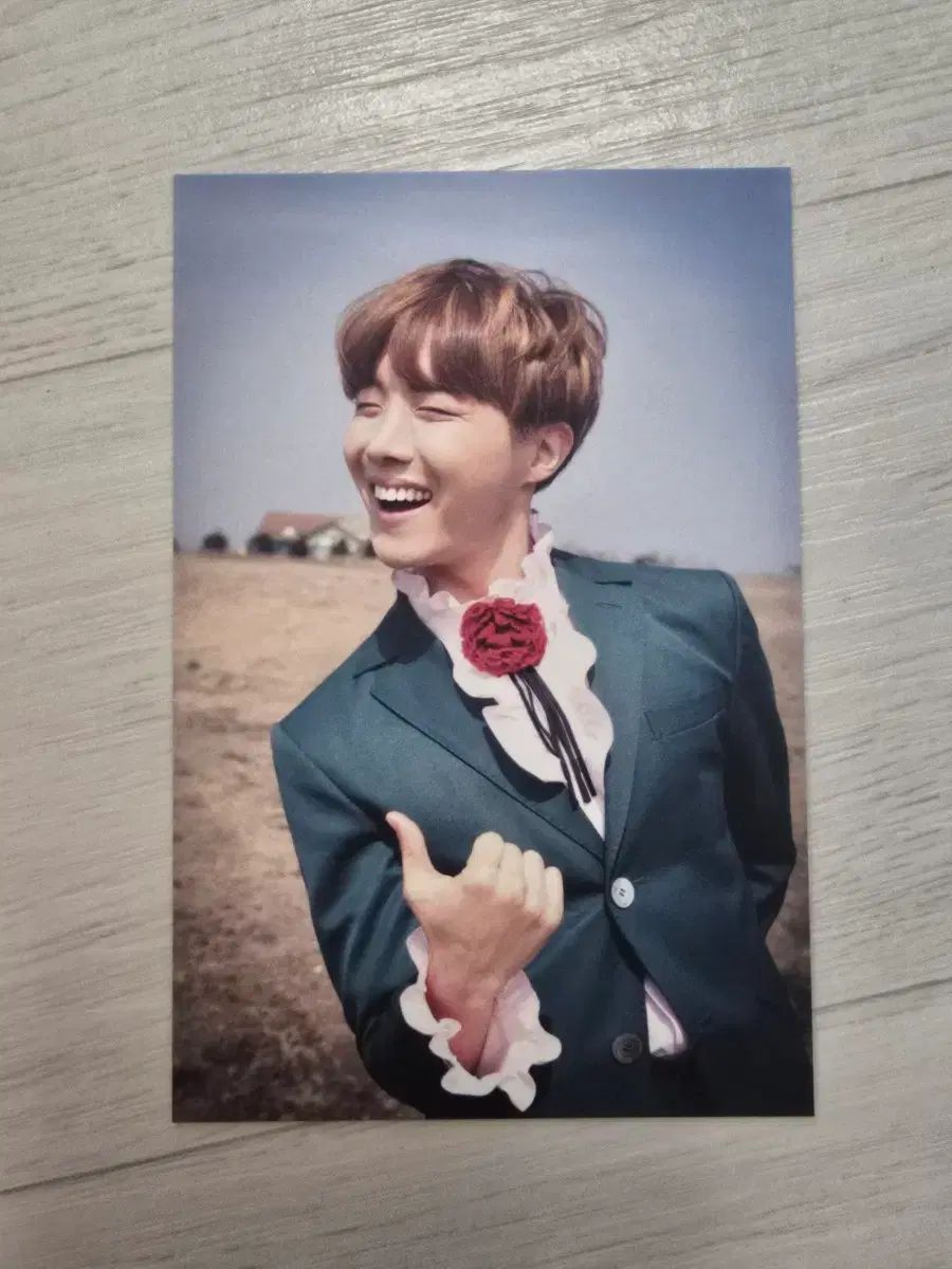 BTS (防弾少年団・バンタン) 「불타오르네」 団体 ジェイホープ(J-HOPE・ホソク・ホビ) トレカ はがき