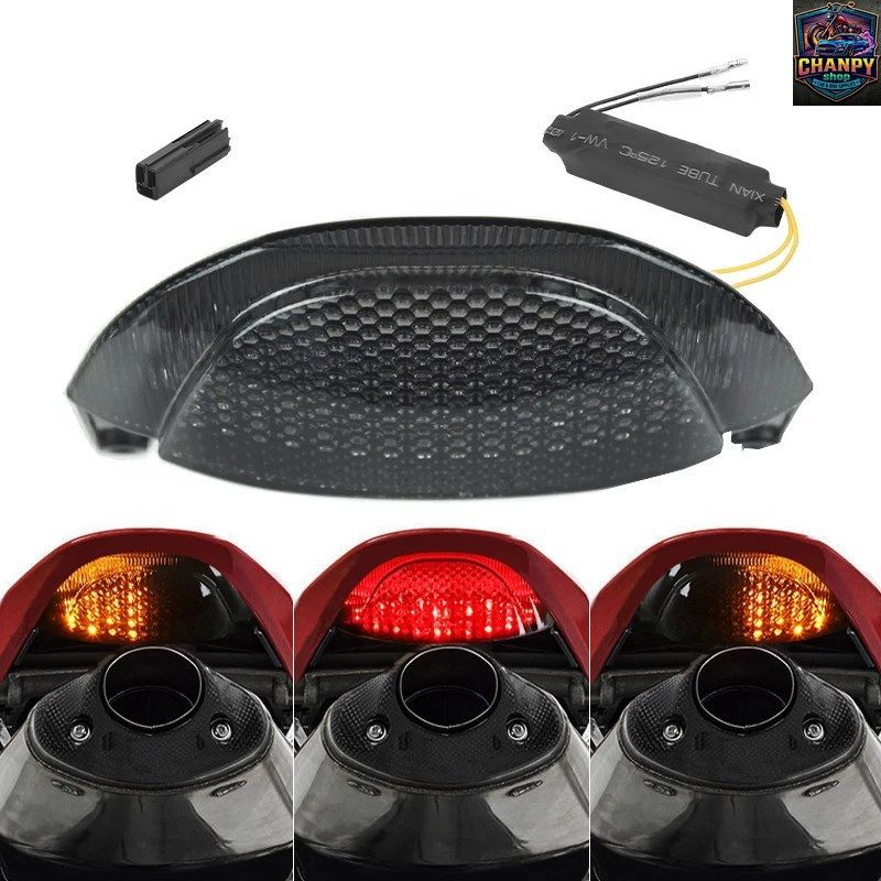 オートバイ用LED改造テールライト ホンダ CBR600RR 2008 2009 2010 2012 リアブレーキインジケーター 12V ターンシグナルライト