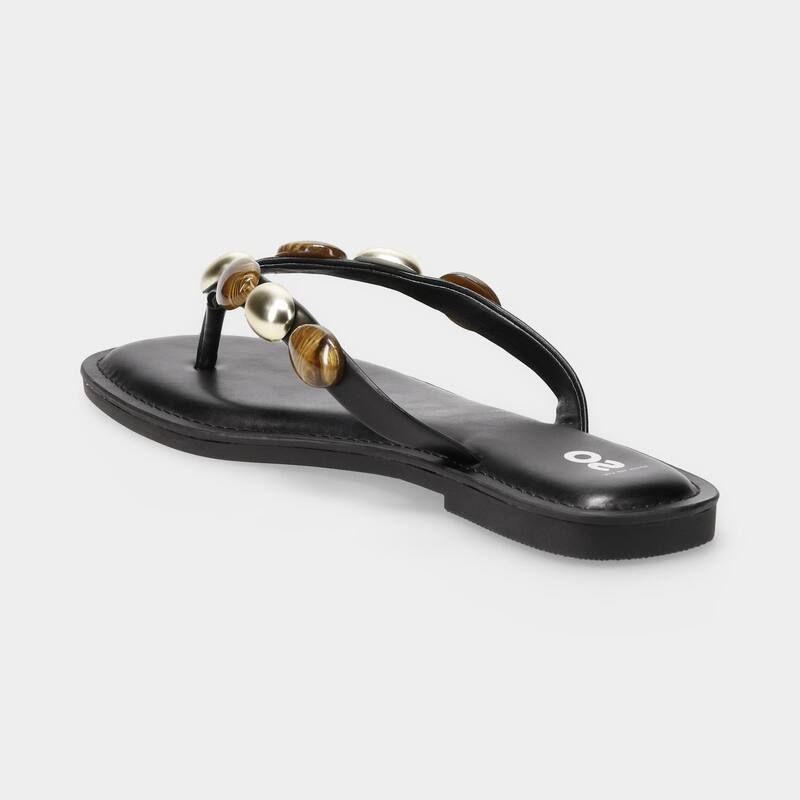 エスオー レディース シューズ サンダル SO Inkkle Womens Embellished Thong Sandalshell