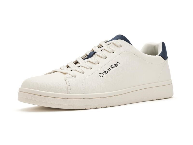 カルバンクライン メンズ シューズ スニーカー Calvin Klein Lano IvoryBlack アイボリー
