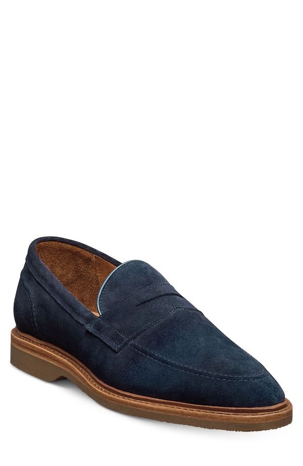 アレン エドモンズ メンズ シューズ スリッポン・ローファー Allen Edmonds Randolph Verse Penny Loafer Navy ネイビー